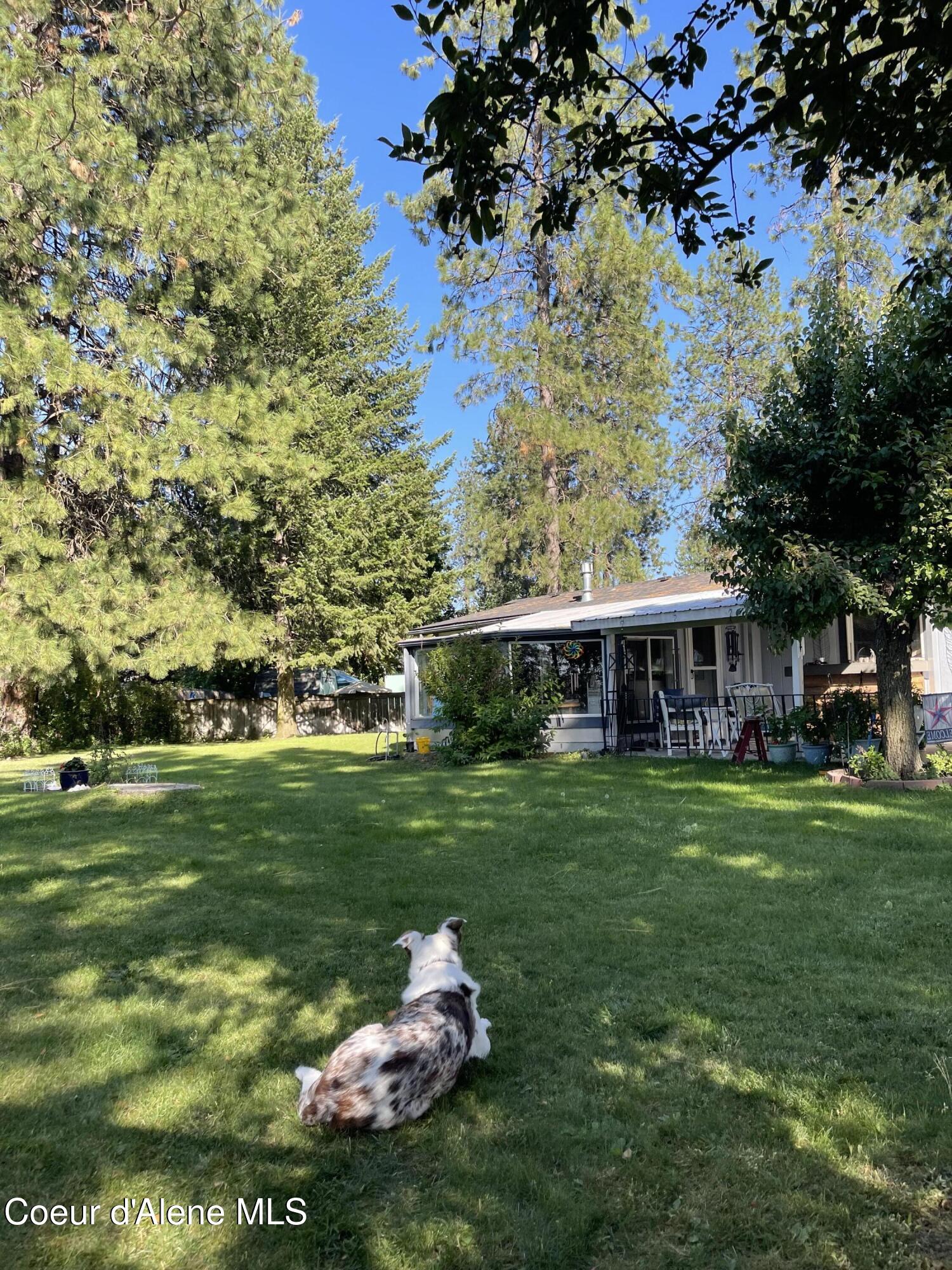 1249 West Shane Drive Coeur D'Alene, ID 83815 - Photo 28 of 42 Backyard in Spring