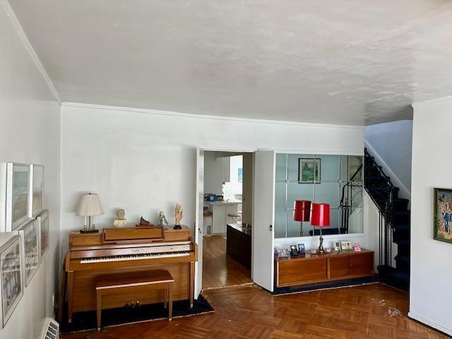 2955 Avenue P Brooklyn, NY 11229 - Photo 9 of 22 a living room with furniture and a fireplace