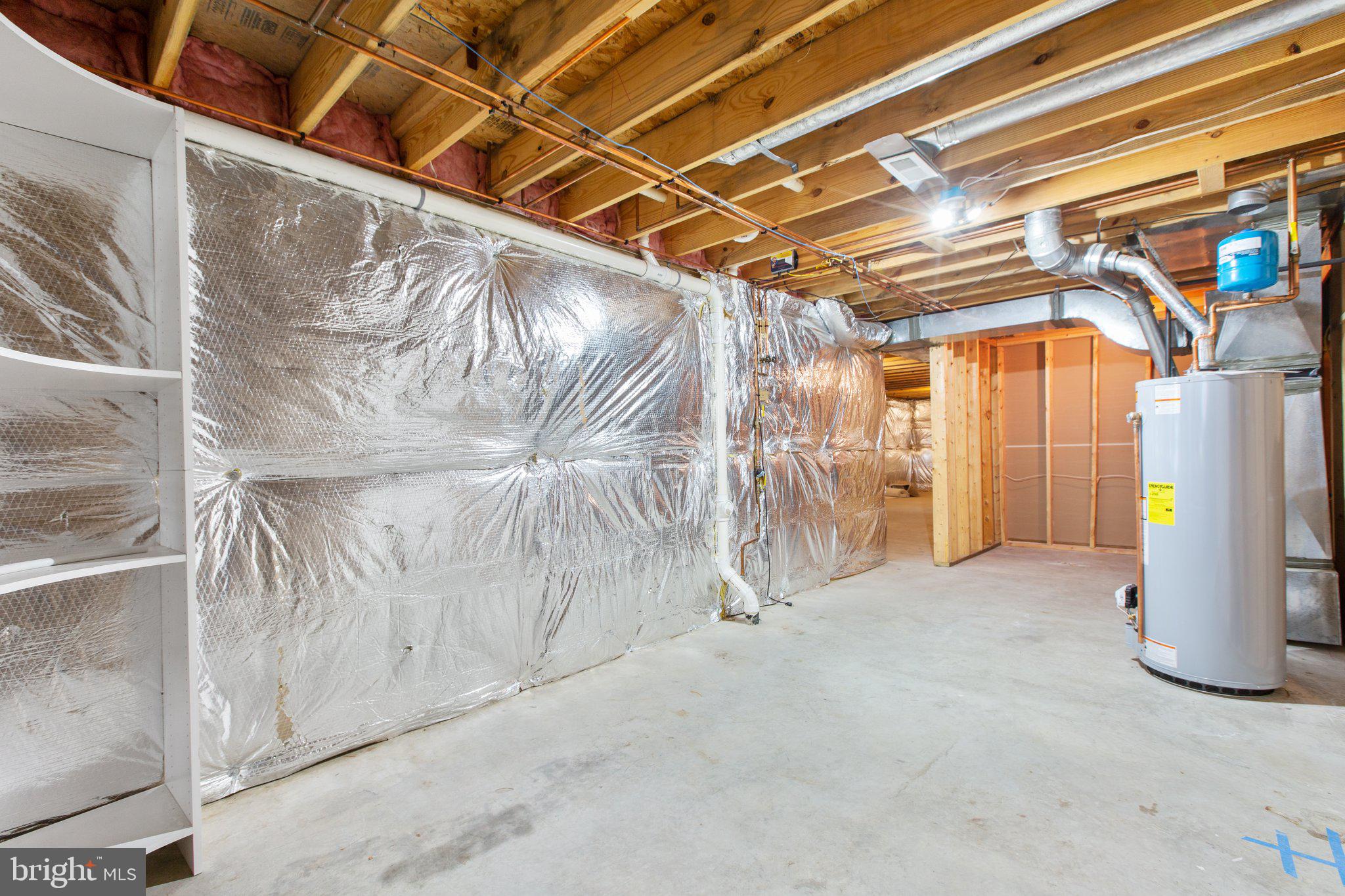 11012 Park Ridge Road Fredericksburg, VA 22408 - Photo 29 of 39 Unfinished Portion of Basement & Utility Area