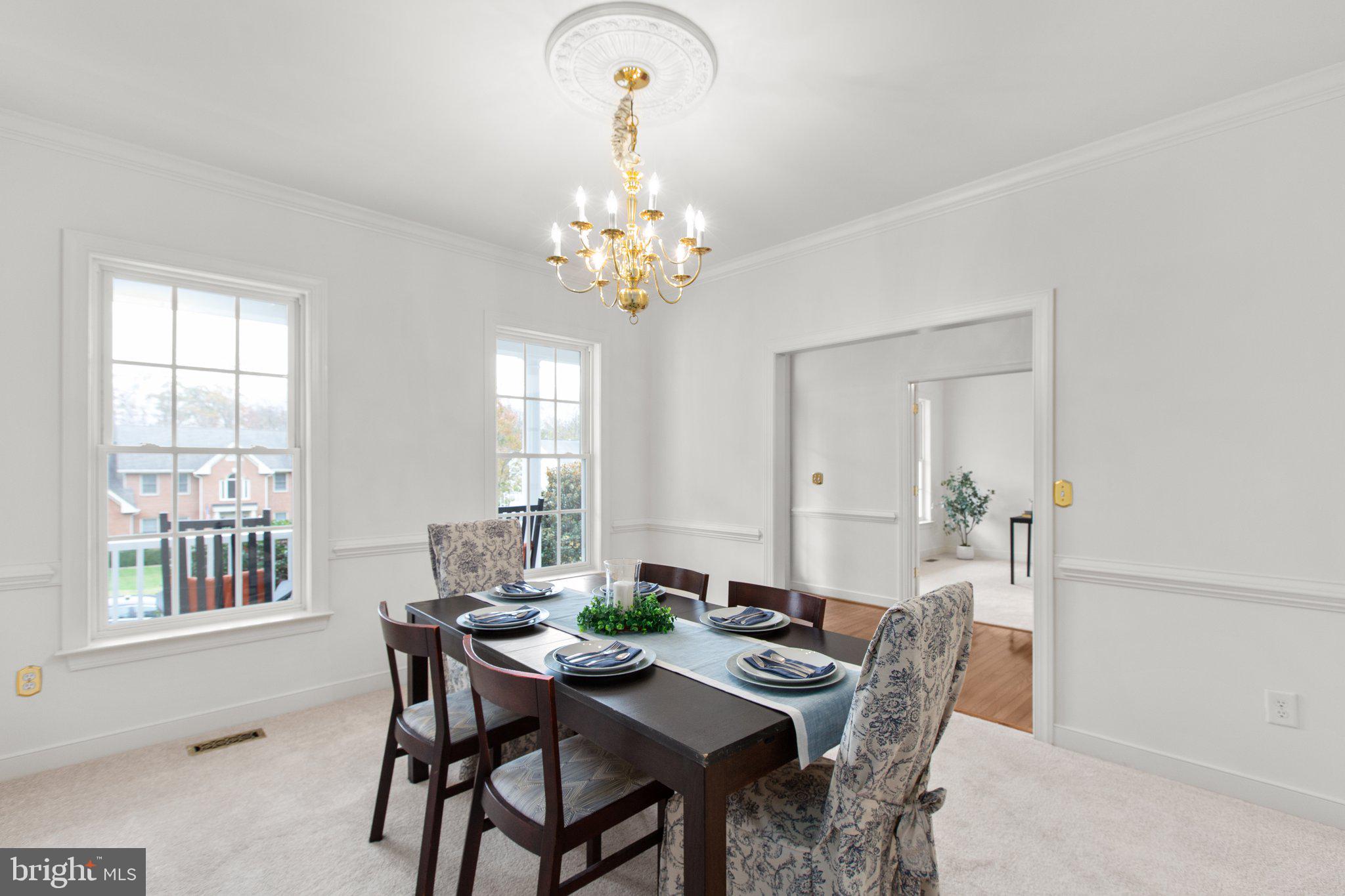 11012 Park Ridge Road Fredericksburg, VA 22408 - Photo 4 of 39 Dining Room at front of home