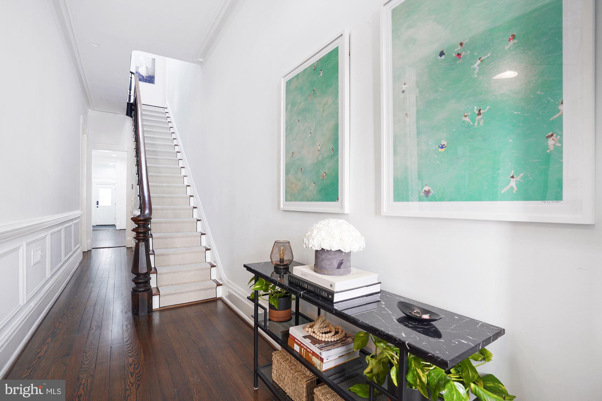 1610 Q Street Northwest Washington, DC 20009 - Photo 14 of 42 Original Staircase