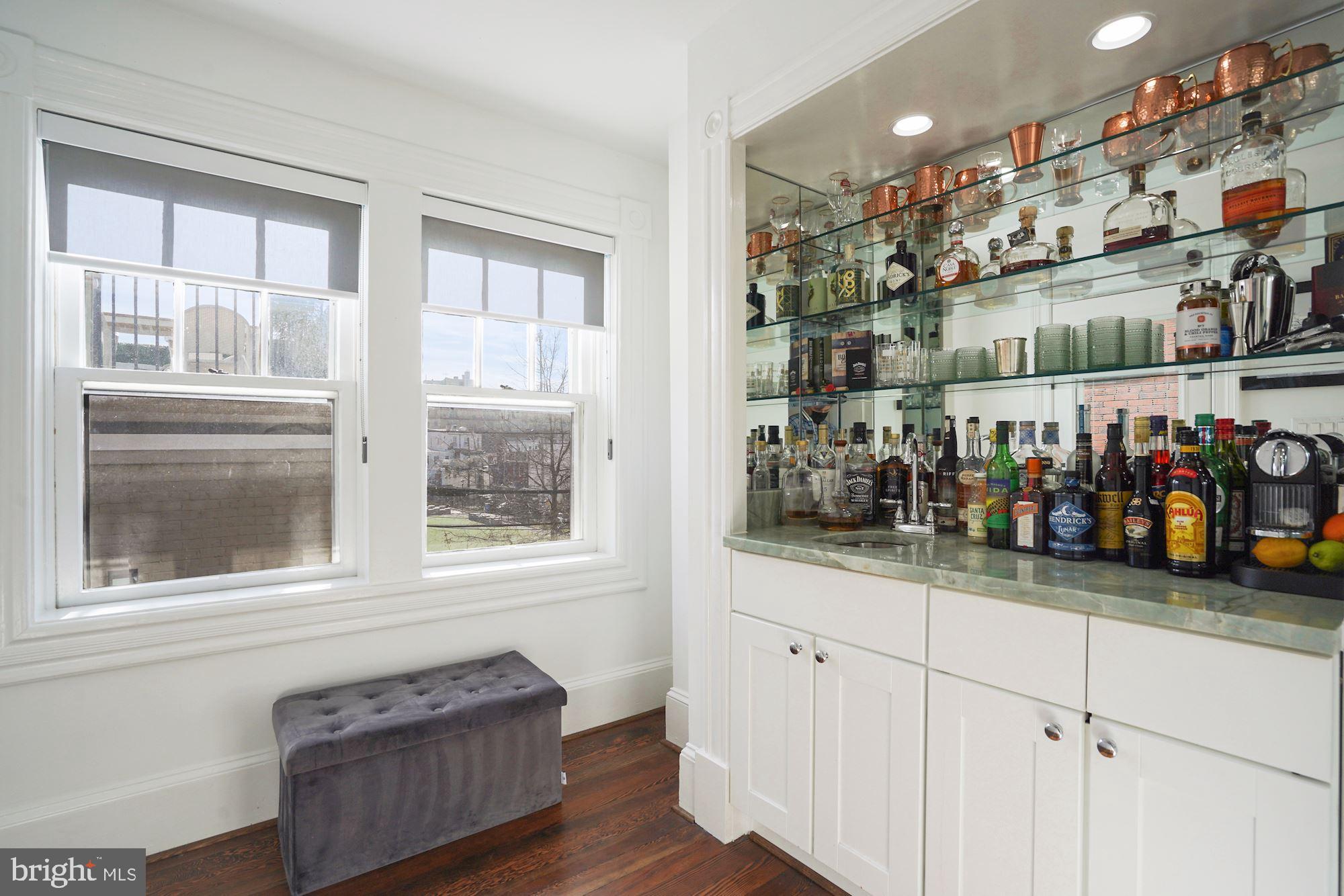 1610 Q Street Northwest Washington, DC 20009 - Photo 26 of 42 Wet Bar for Roof Deck