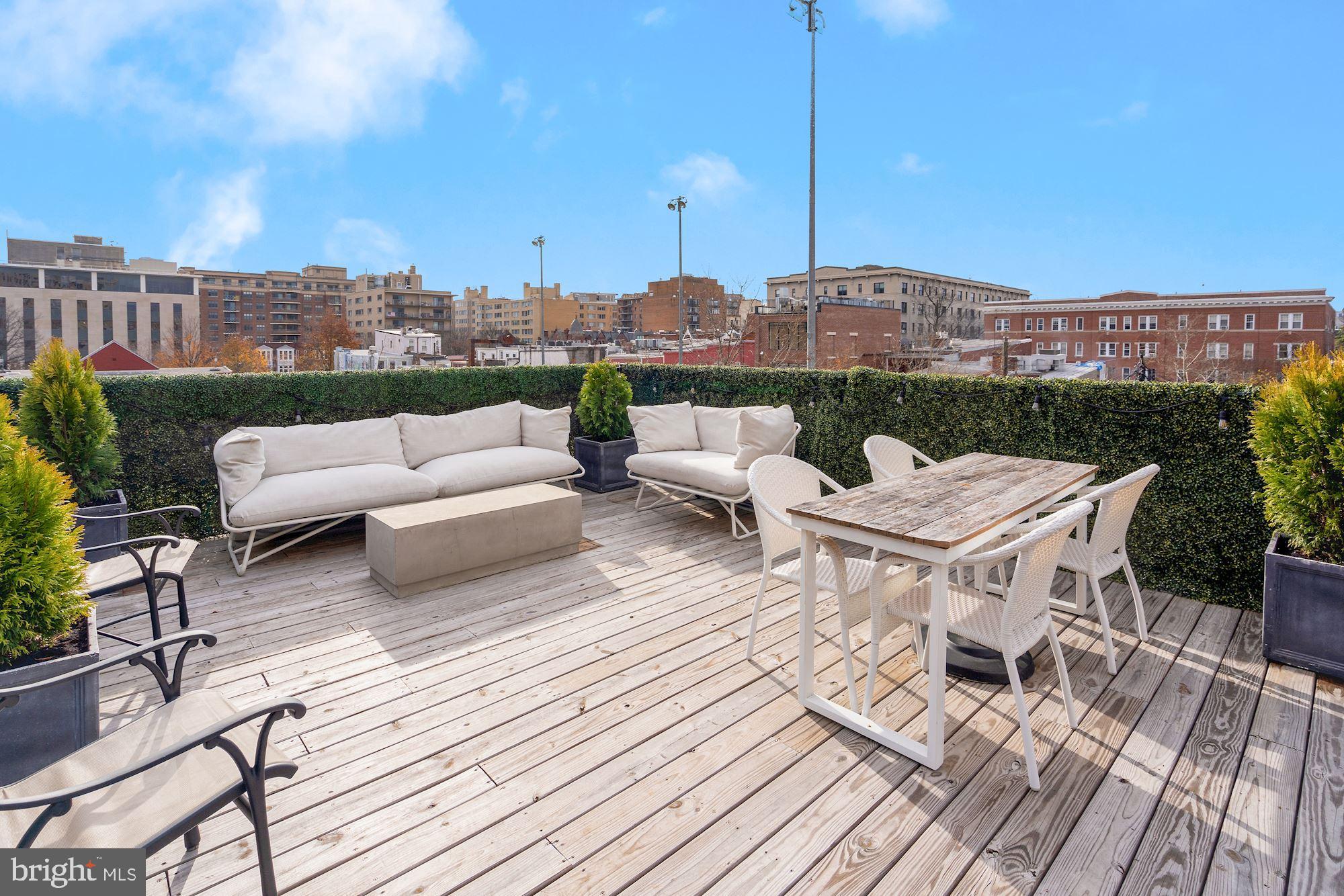 1610 Q Street Northwest Washington, DC 20009 - Photo 29 of 42 Roof Deck