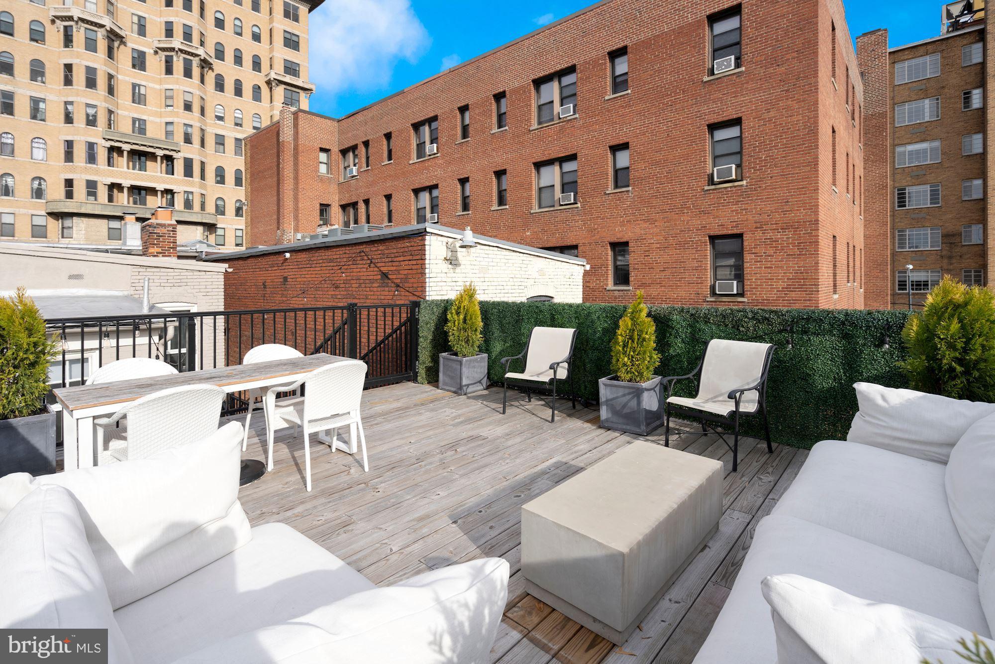 1610 Q Street Northwest Washington, DC 20009 - Photo 30 of 42 Roof Deck