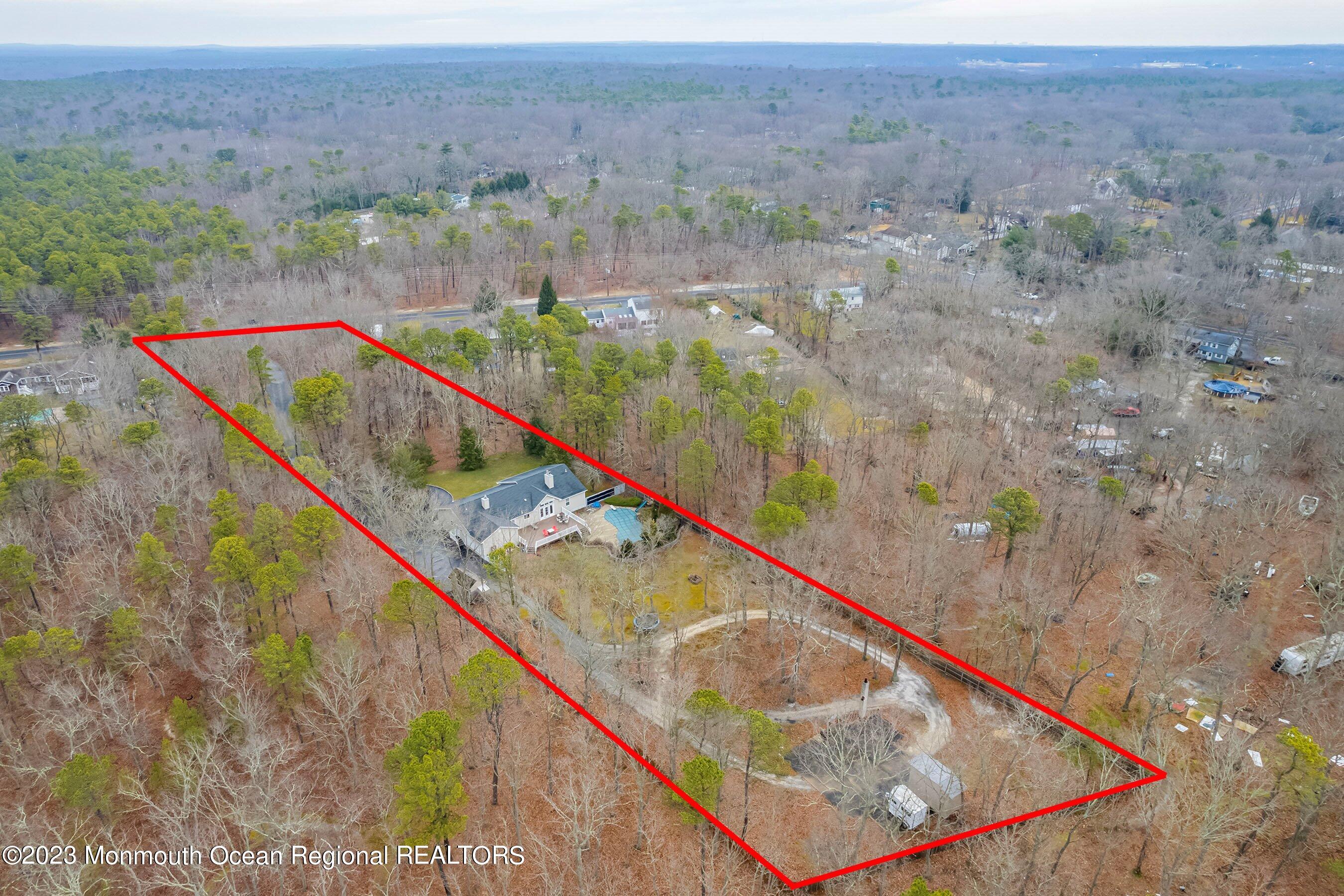 310 Easy Street Howell, NJ 07731 - Photo 39 of 45 04-Aerial3 OUTLINE