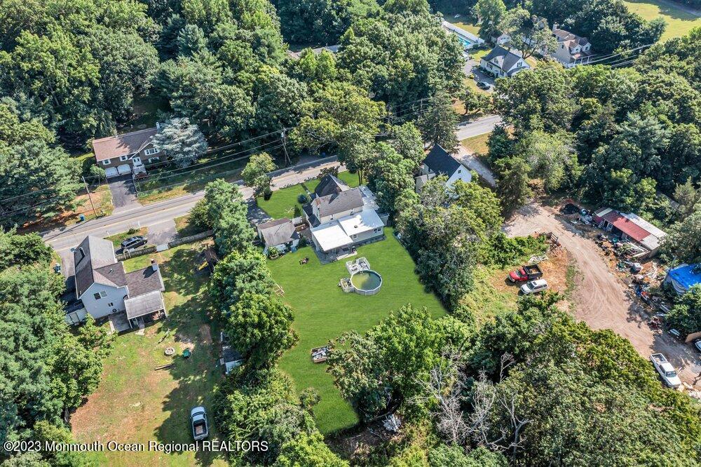 274 Ford Road Howell, NJ 07731 - Photo 4 of 16 an aerial view of a house with a yard