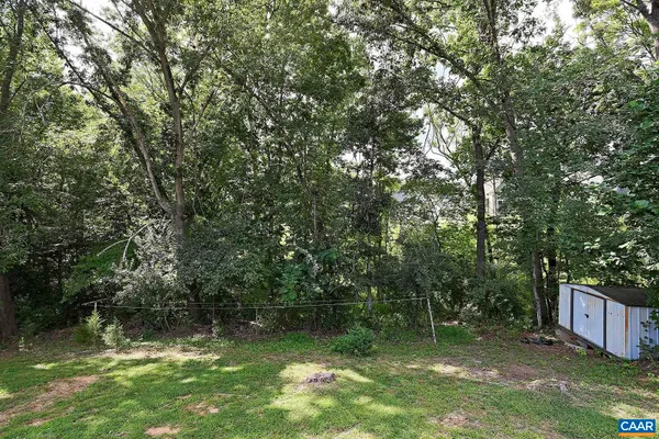 a view of a wooden fence