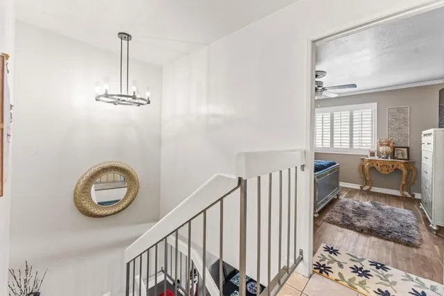 a very nice looking room with a large window