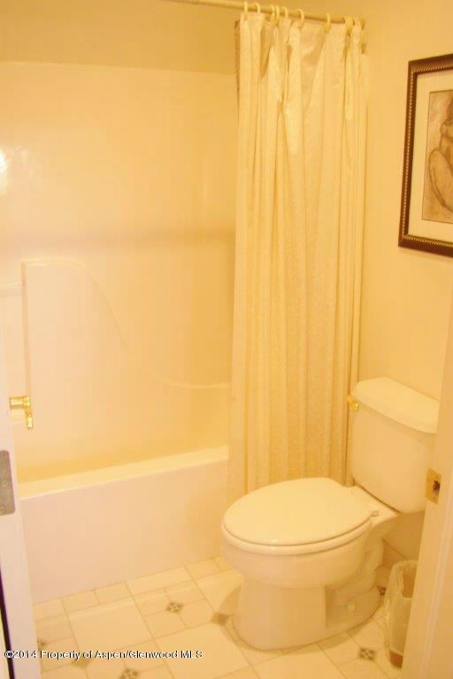 1001 Arnold Court Rifle, CO 81650 - Photo 20 of 39 a white toilet sitting next to a shower curtain