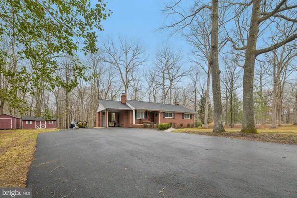 a view of a building with a street view