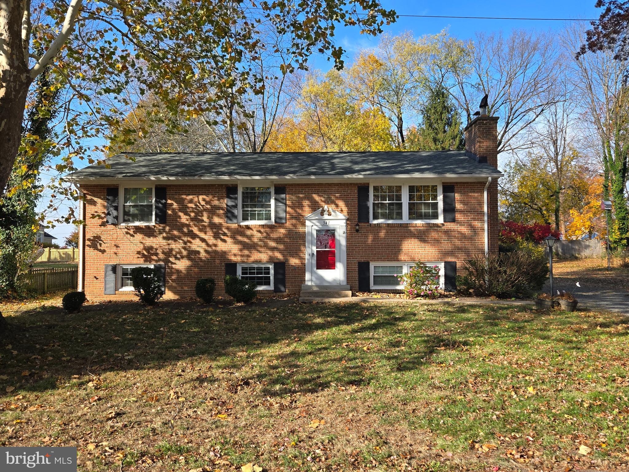 a view of a house with a patio