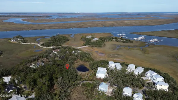a view of lake with mountain