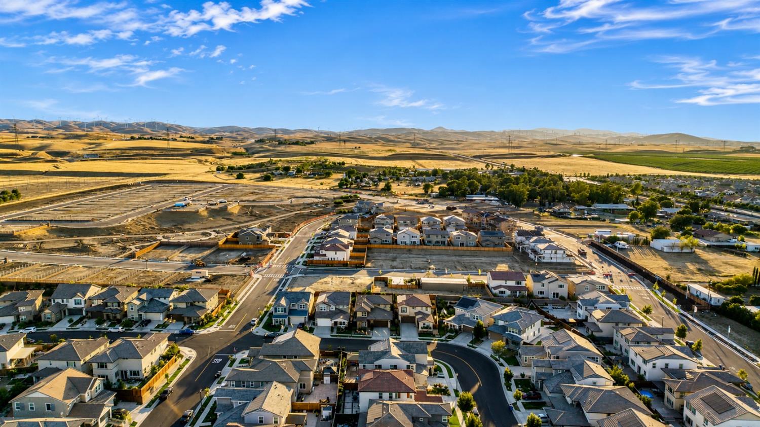 1837 South La Barbera Avenue Mountain House, CA 95391 - Photo 54 of 54 an aerial view of residential building and ocean