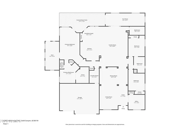 $895,000 | 4232 South Alamandas Way, Gold Canyon, AZ 85118