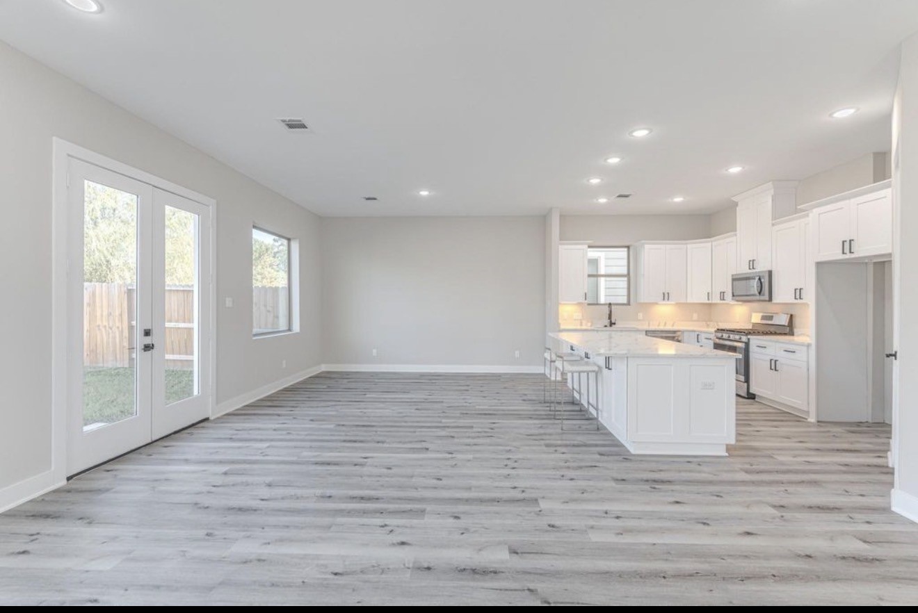 15038 Wunderlust Houston, TX 77069 - Photo 4 of 9 a view of kitchen and wooden floor