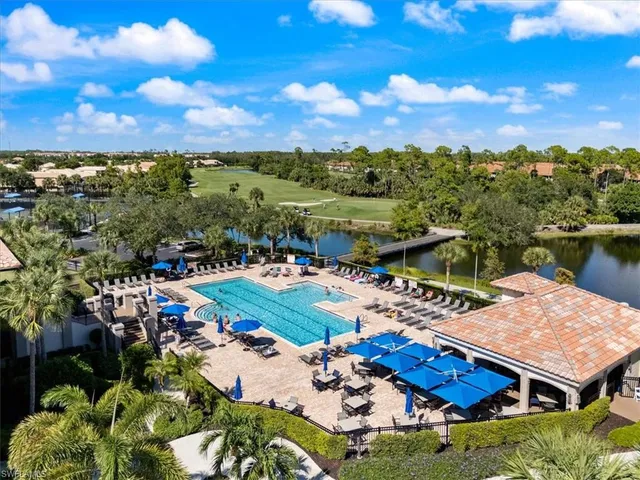 a view of a lake with a house