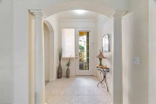 a bathroom with a tub and shower