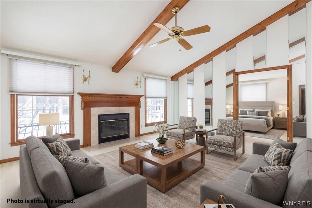 610 Youngs Road, Unit H Amherst, NY 14221 - Photo 2 of 19 Virtually Staged....Spacious and bright Living Roo