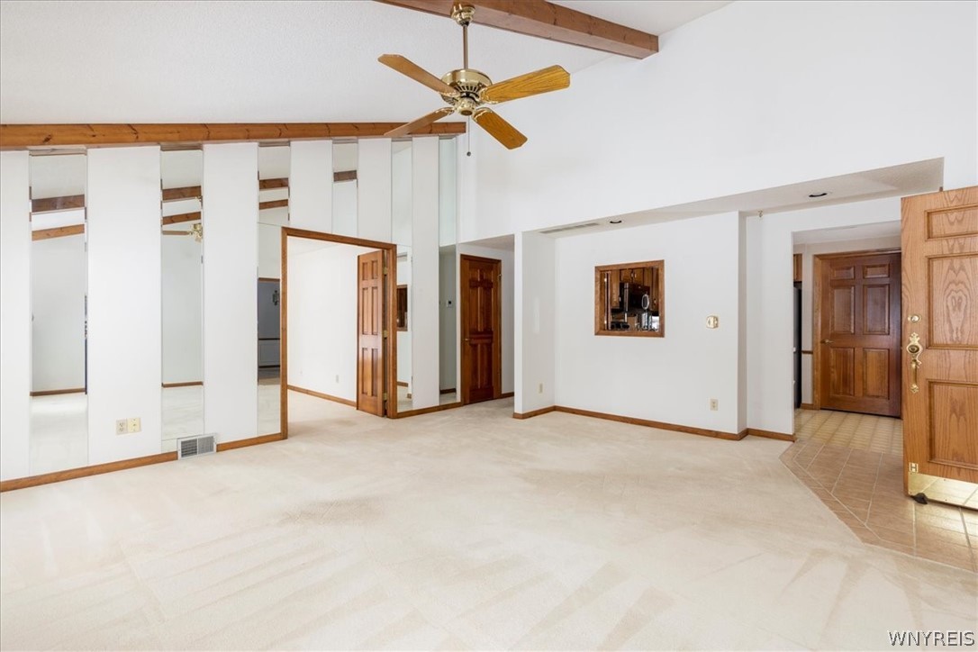 610 Youngs Road, Unit H Amherst, NY 14221 - Photo 4 of 19 Another view of the Living Room and the French Doo