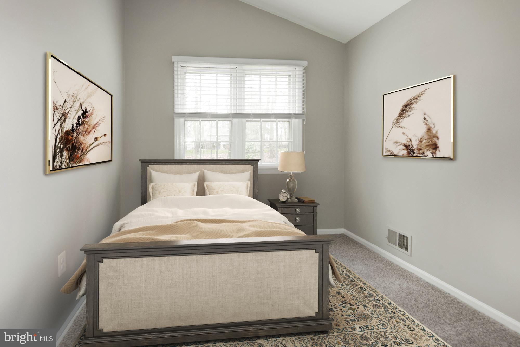 9348 Tovito Drive Fairfax, VA 22031 - Photo 19 of 31 Bedroom 4 - vaulted ceiling