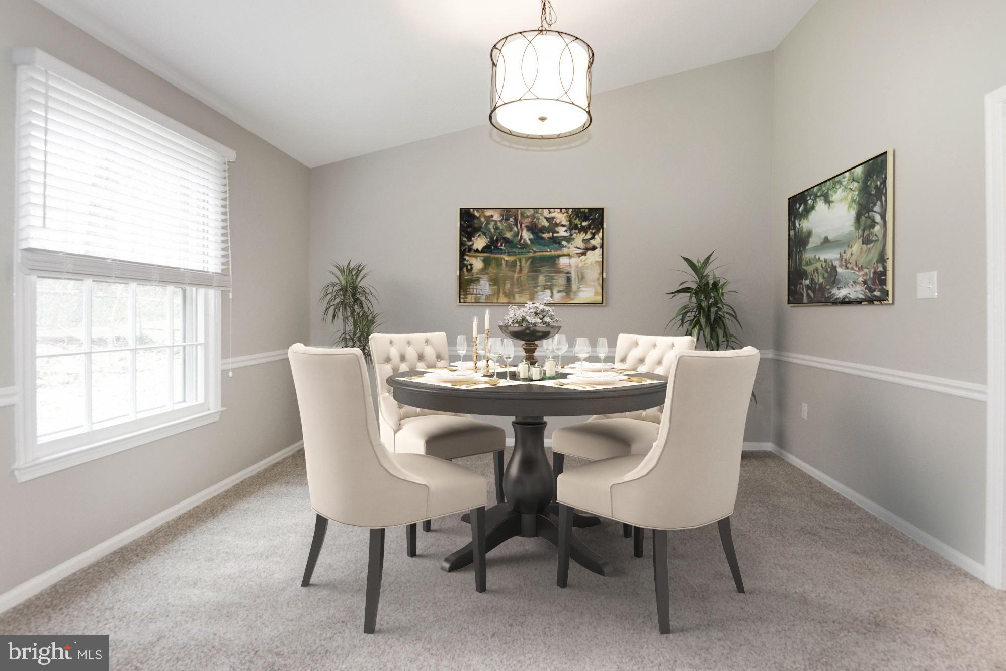 9348 Tovito Drive Fairfax, VA 22031 - Photo 4 of 31 Dining Room - vaulted ceiling