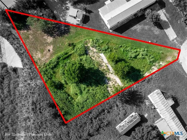 a view of outdoor space with garden