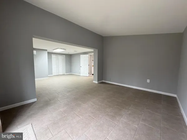 a view of empty room