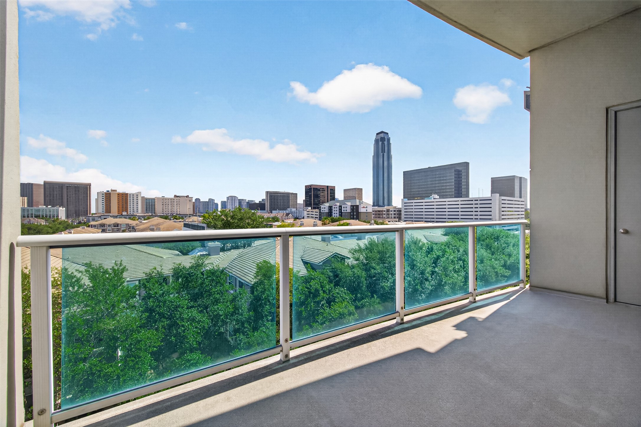 3388 Sage Road, Unit 502 Houston, TX 77056 - Photo 30 of 30 Huge Balcony for the early morning coffee or waiting for the setting sun!