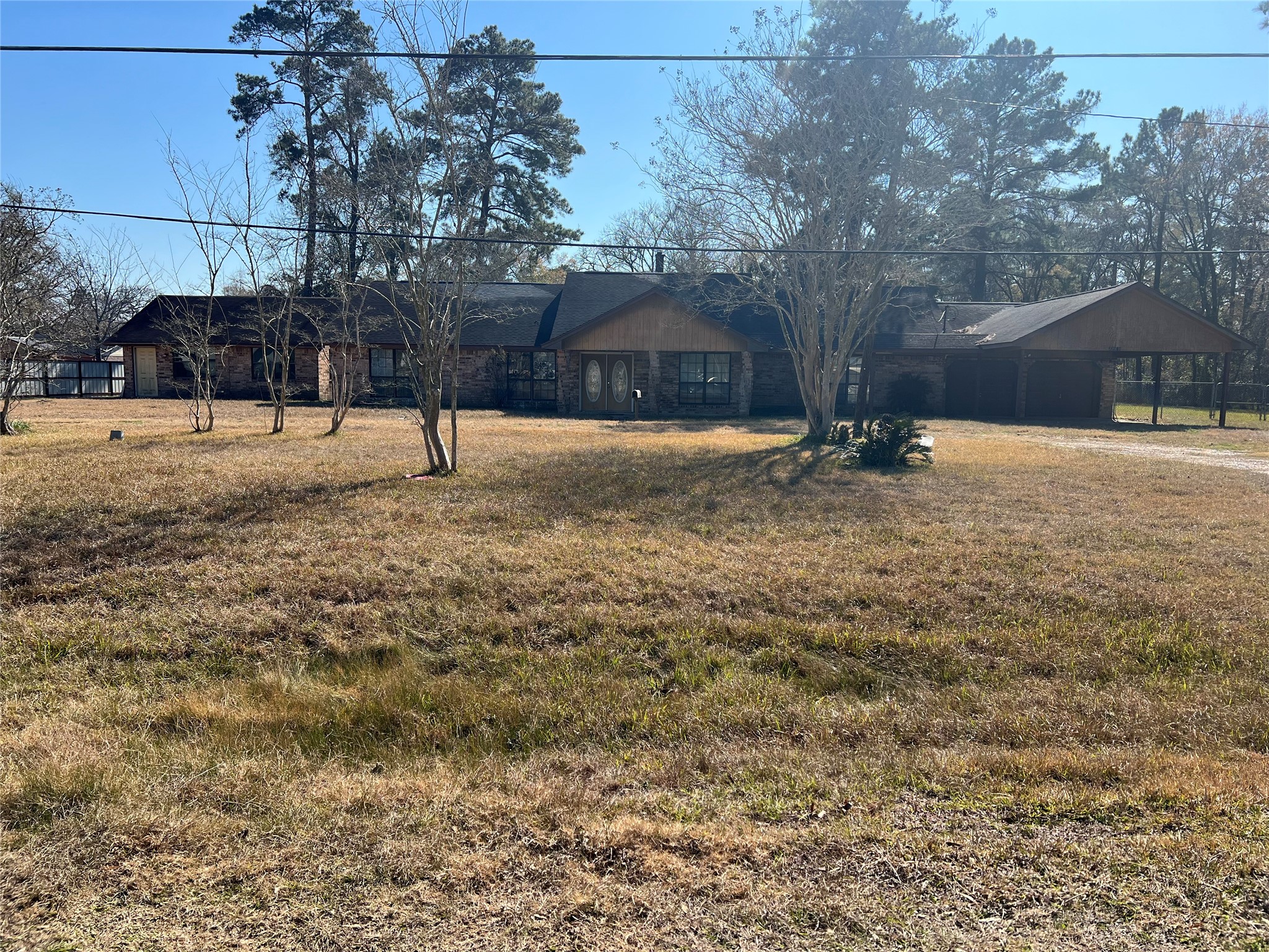 22980 Jade Street Porter, TX 77365 - Photo 29 of 32 a view of yard with trees