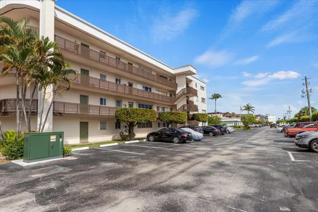 a view of a lake with a yard