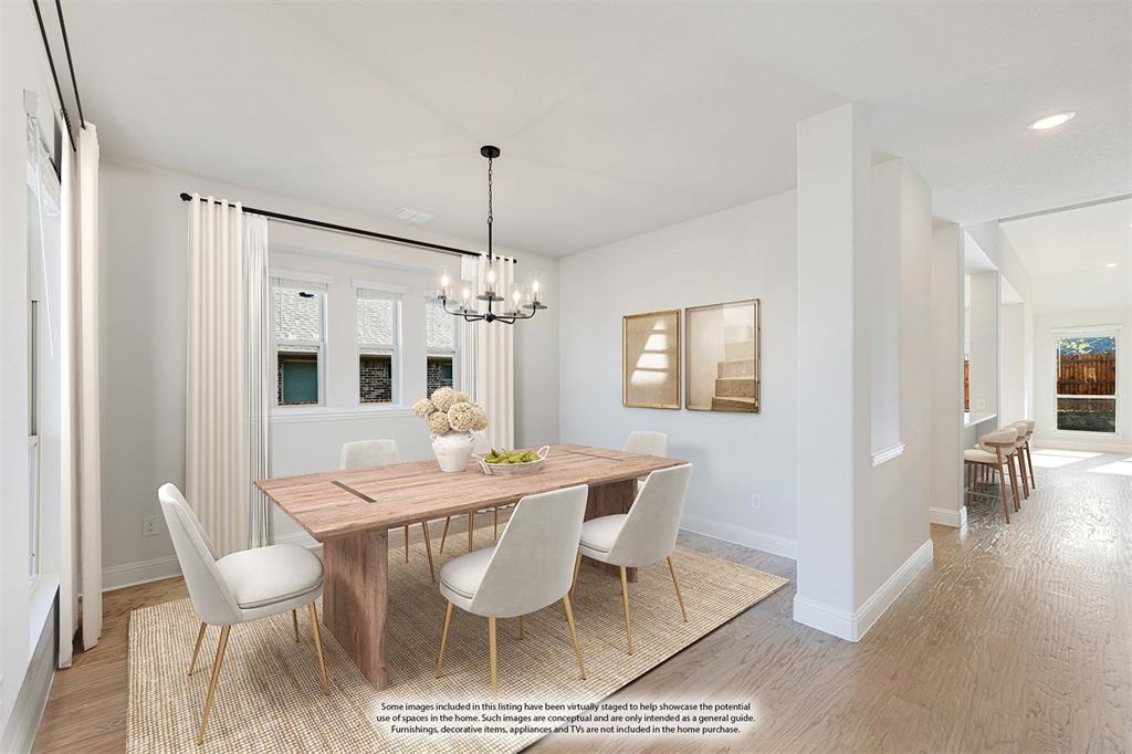 2505 Rileigh Lane Mansfield, TX 76063 - Photo 7 of 40 a view of a dining room with furniture