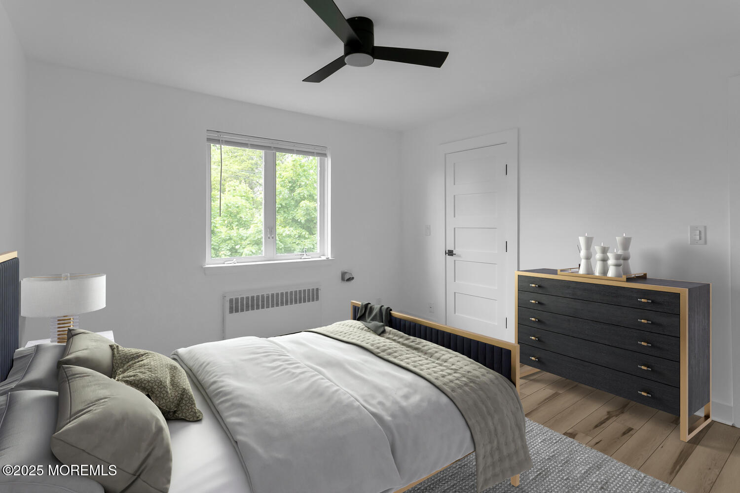 283 Spring Street, Unit 3C Red Bank, NJ 07701 - Photo 16 of 26 a bedroom with a bed and a window