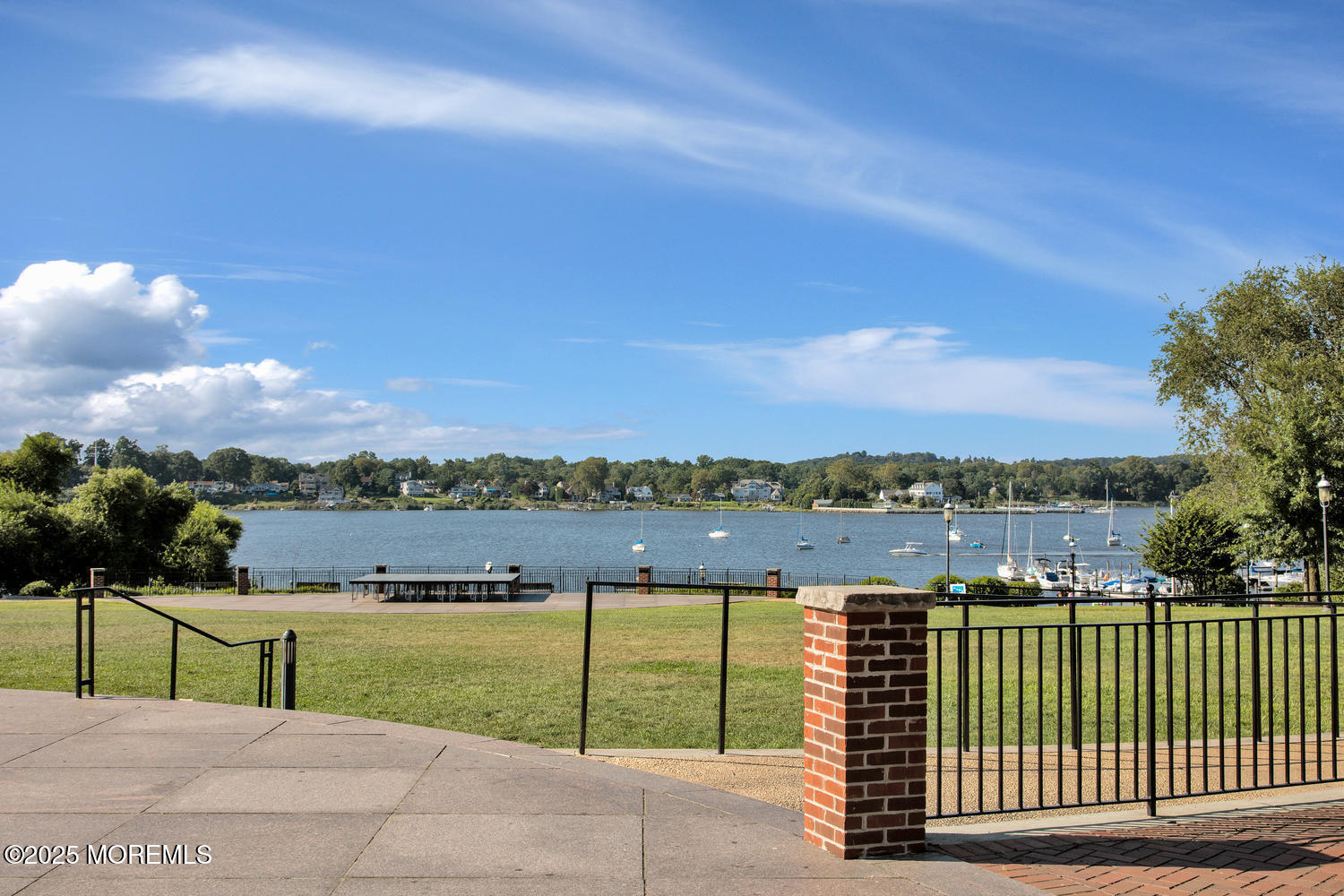 283 Spring Street, Unit 3C Red Bank, NJ 07701 - Photo 26 of 26 a view of a terrace with a garden