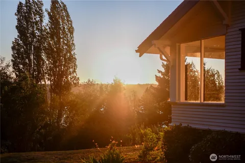 a view of yard with swimming pool