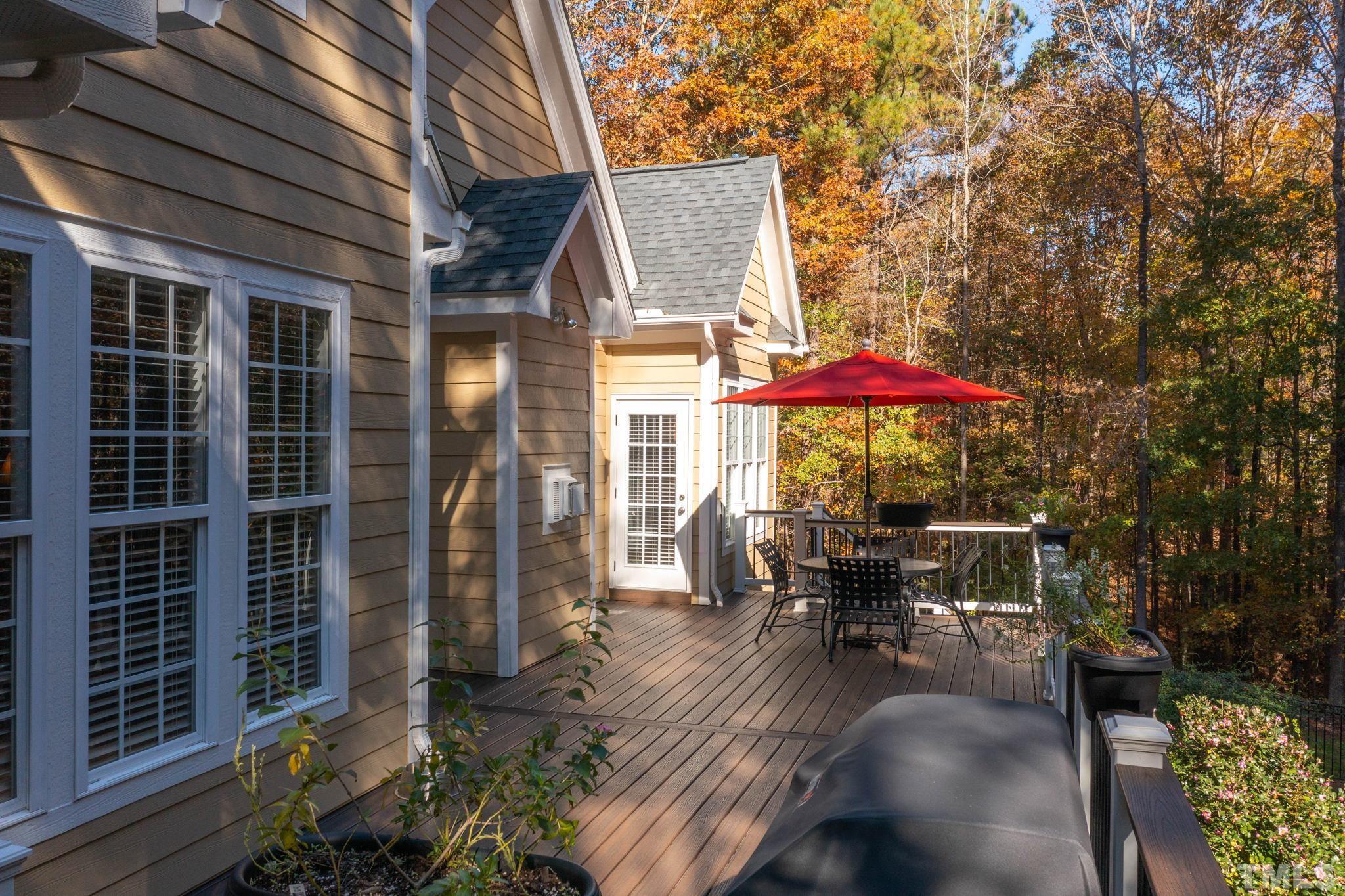52 Evening Lane Clayton, NC 27527 - Photo 43 of 58 a view of a house with backyard and sitting area