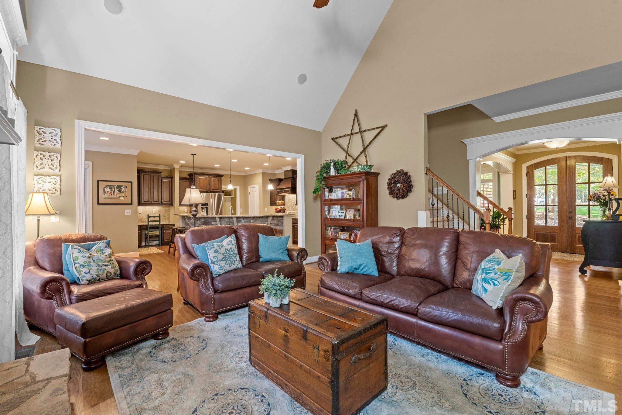 52 Evening Lane Clayton, NC 27527 - Photo 8 of 58 a living room with furniture and a large window