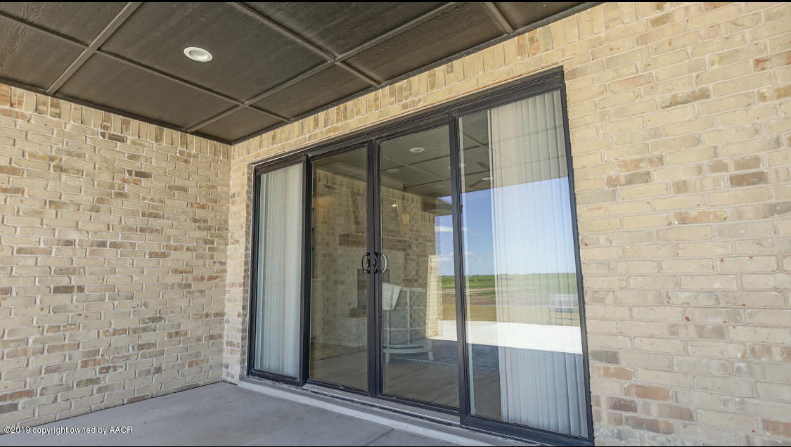 6720 Arnot Road Amarillo, TX 79119 - Photo 68 of 68 Back Porch Slider Door