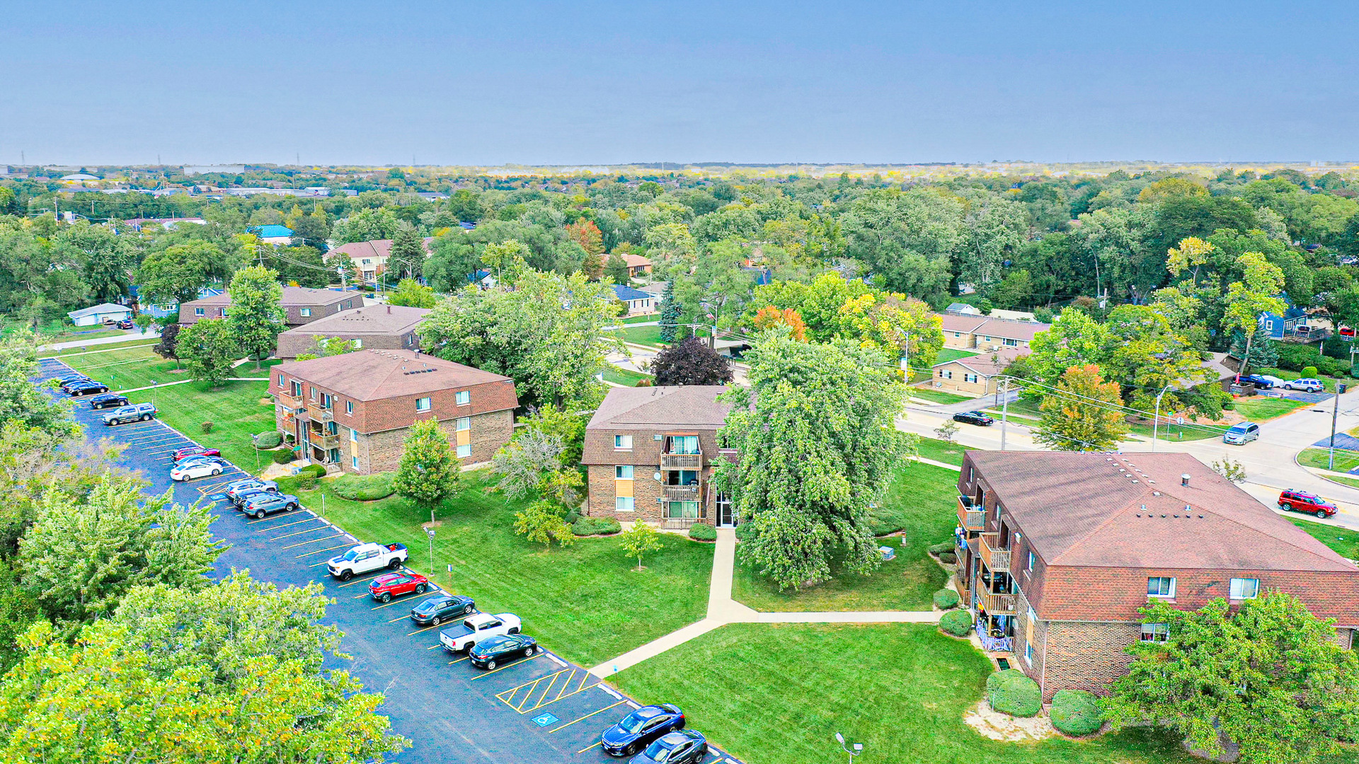 19380 Wolf Road, Unit 6 Mokena, IL 60448 - Photo 17 of 27 an aerial view of a house with yard