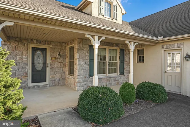front view of a house