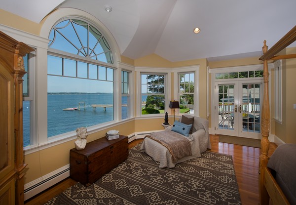 37 Bradlee Road Marblehead, MA 01945 - Photo 12 of 24 a spacious bedroom with a large bed and a window