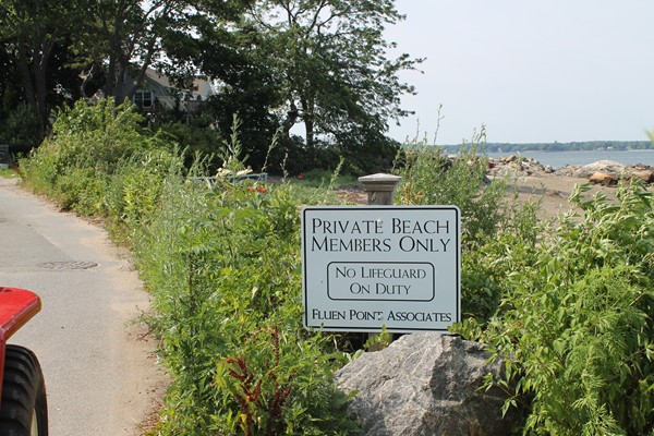 37 Bradlee Road Marblehead, MA 01945 - Photo 23 of 24 a sign on the side of the road