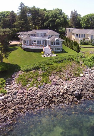 37 Bradlee Road Marblehead, MA 01945 - Photo 24 of 24 a view of a house with yard and sitting area