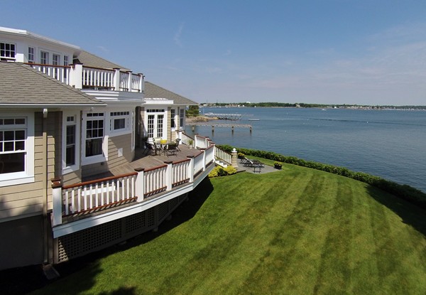 37 Bradlee Road Marblehead, MA 01945 - Photo 4 of 24 a view of a house with pool and deck