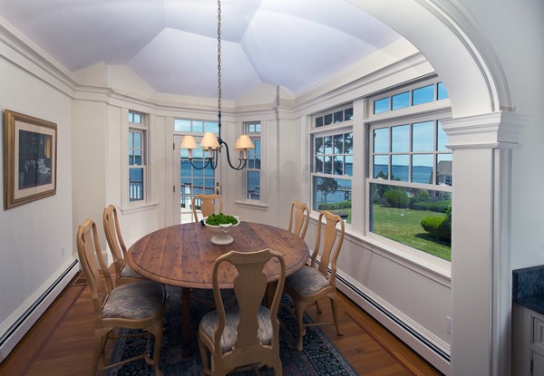 37 Bradlee Road Marblehead, MA 01945 - Photo 8 of 24 a view of a dining room with furniture window and outside view