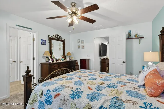 an aerial view of houses with outdoor space