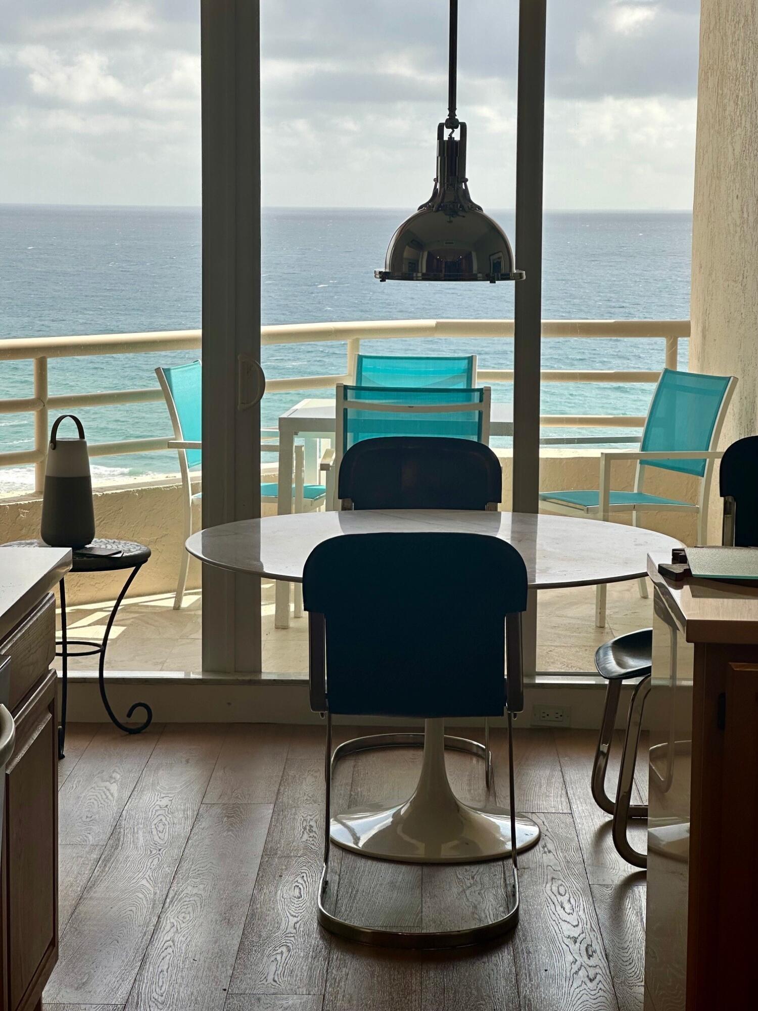 4101 North Ocean Boulevard, Unit D1804 Boca Raton, FL 33431 - Photo 5 of 27 updated KITCHEN DINING