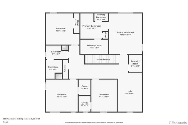 $735,000 | 2248 Rosette Lane, Castle Rock, CO 80104
