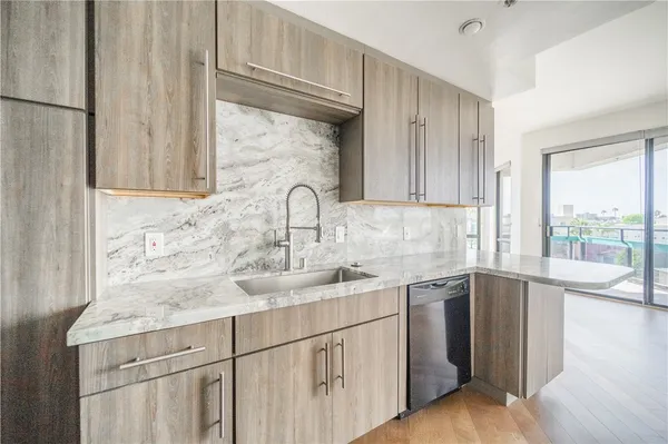 a view of a buildings