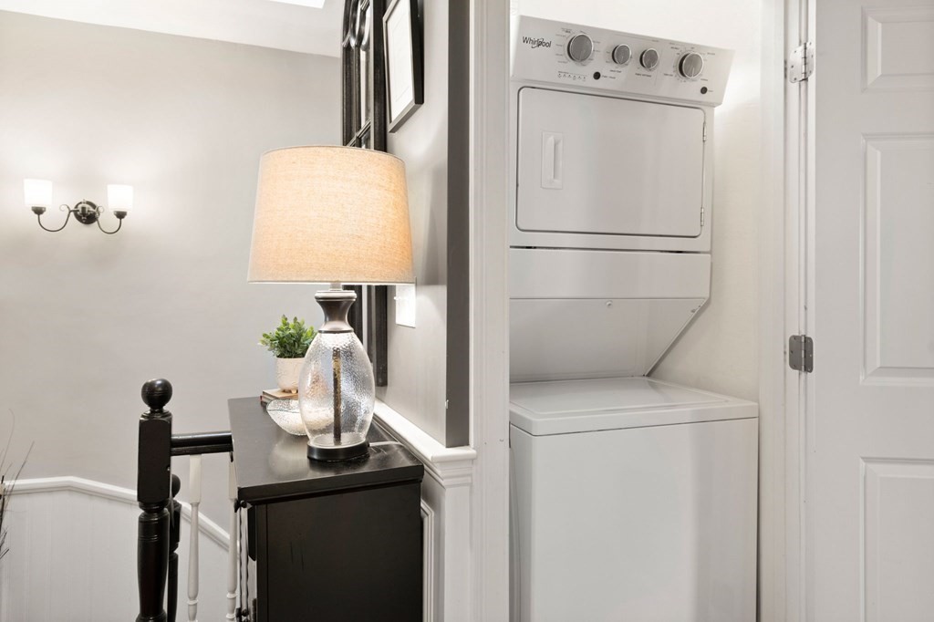 293 West 2nd Street, Unit 3 Boston, MA 02127 - Photo 15 of 25 a close view of a utility room with dryer and washer