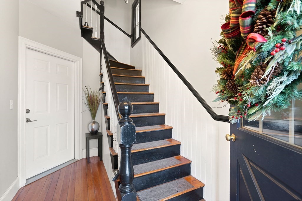 293 West 2nd Street, Unit 3 Boston, MA 02127 - Photo 20 of 25 a view of entryway with wooden floor and stairs